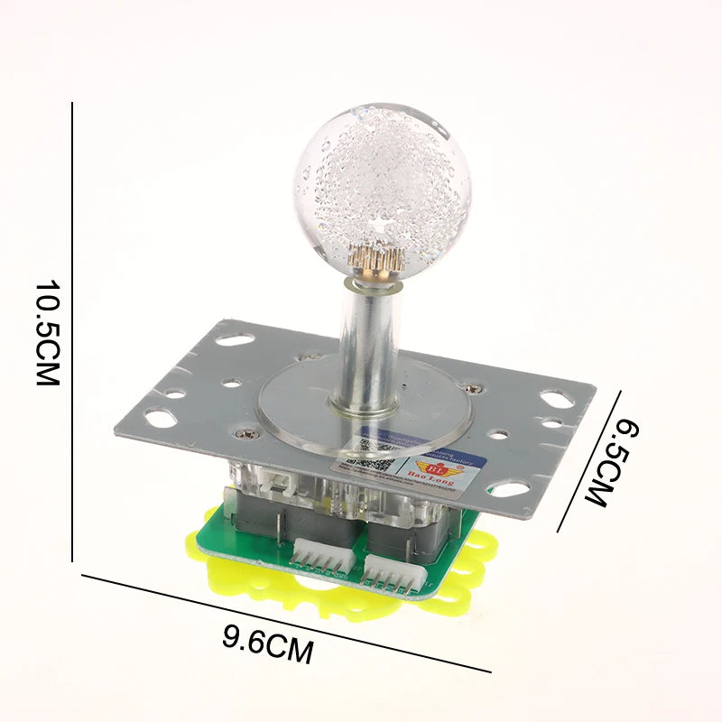 Hot Sale 12V LED Arcade Joystick Colorful Glow Joystick For The Claw Crane Machine Arcade Game Fishing Machine Vending Machine Oasis Select one size