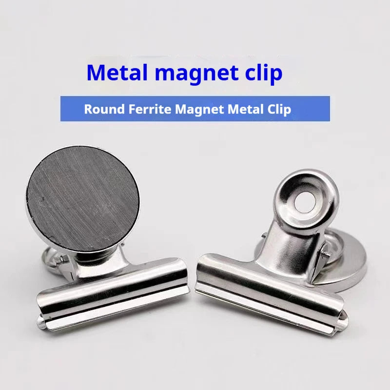 5pcs/10pcs Round Magnetic Clip Note Clip Metal Magnet Clip Hand Ledger Magnet Clip Magnet Stone Clip Magnetic Clip Oasis Select