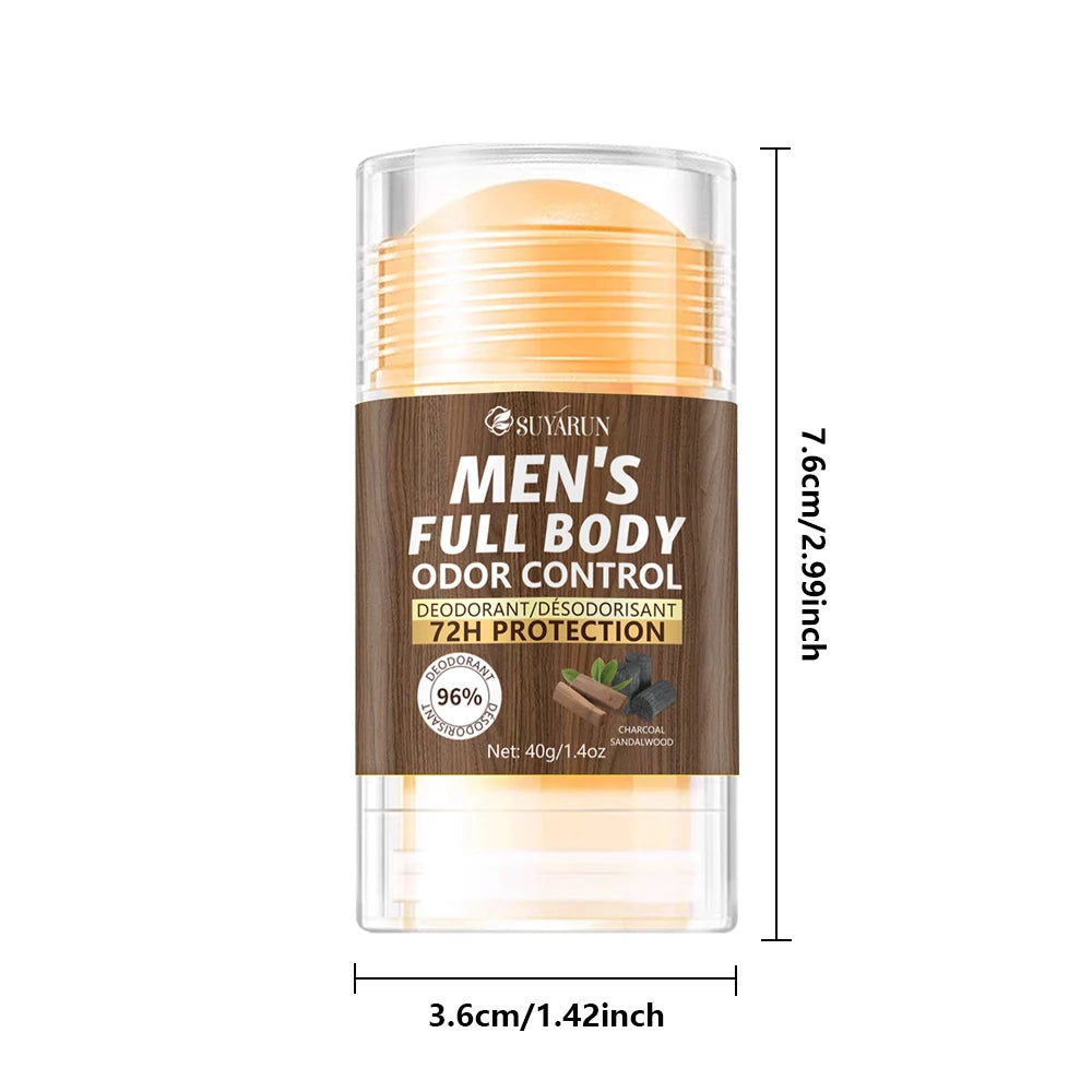 SUYARUN Natural Deodorant Stick – 72H Full Body Freshness Natural Deodorant Stick Oasis Select