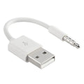 Charger Data USB 3.5mm Sync Audio Cable For IPod Shuffle 3rd 4th MP3 Player 7th 6th 5th 1st Gen Accessories Oasis Select 1pcs