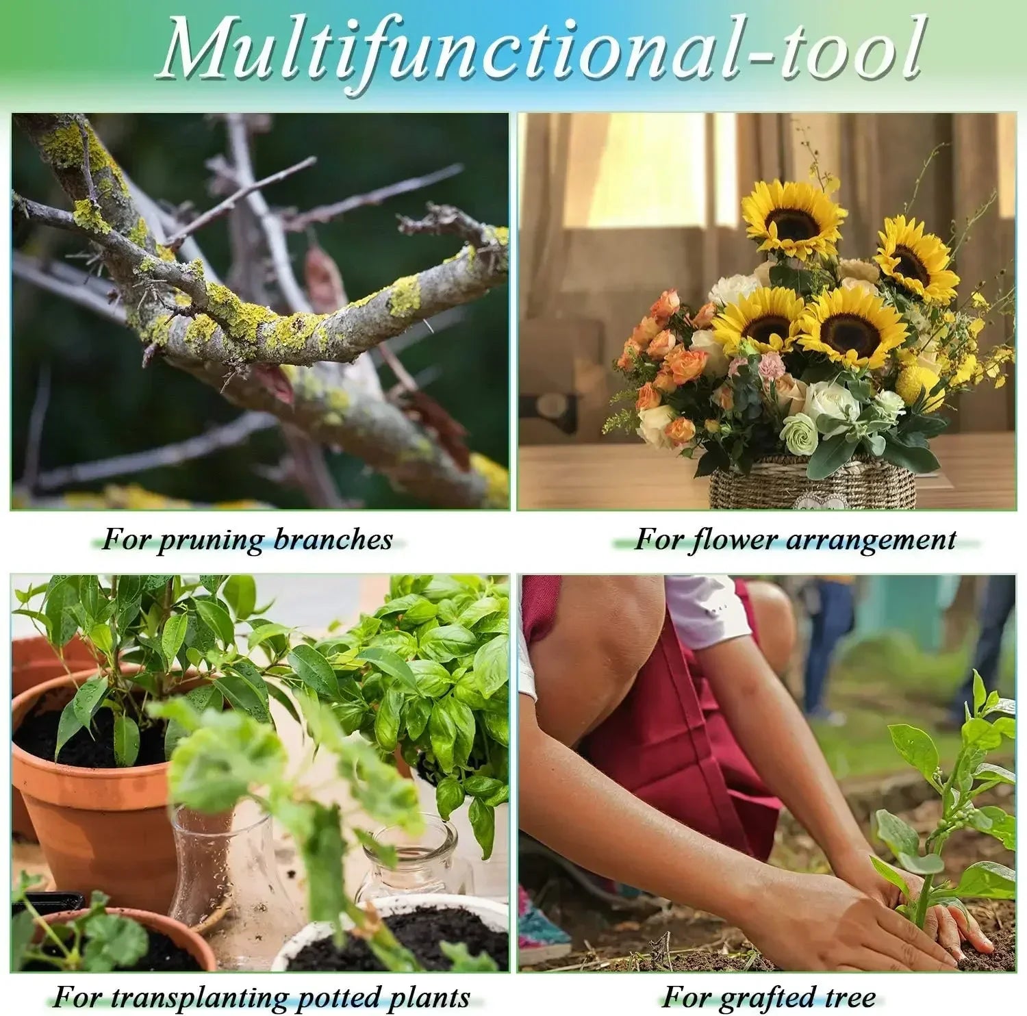 Folding Grafting Knife Grafting Tools Grafting Pruning Knife Professional Garden Fruit Tree Grafting Cutter Wooden Handle Knife Oasis Select