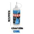 Sewing Machine Oil and Lubricant Industrial Sewing Lubricant High-Temperature Lubricating Oil for Door Hinge Garage Household Oasis Select 120ML