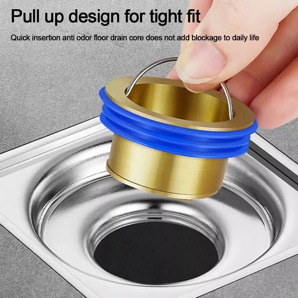 New Backflow Preventer Shower Floor Drain Dectable Anti-odor Sink Strainer Universal Fast Drainage Floor Drain Bathroom Supplies Oasis Select