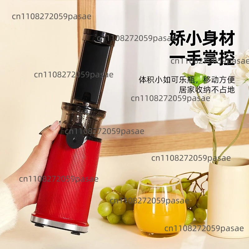 Compact Slow Juicer – Fruit & Vegetable Cold-Press Extractor