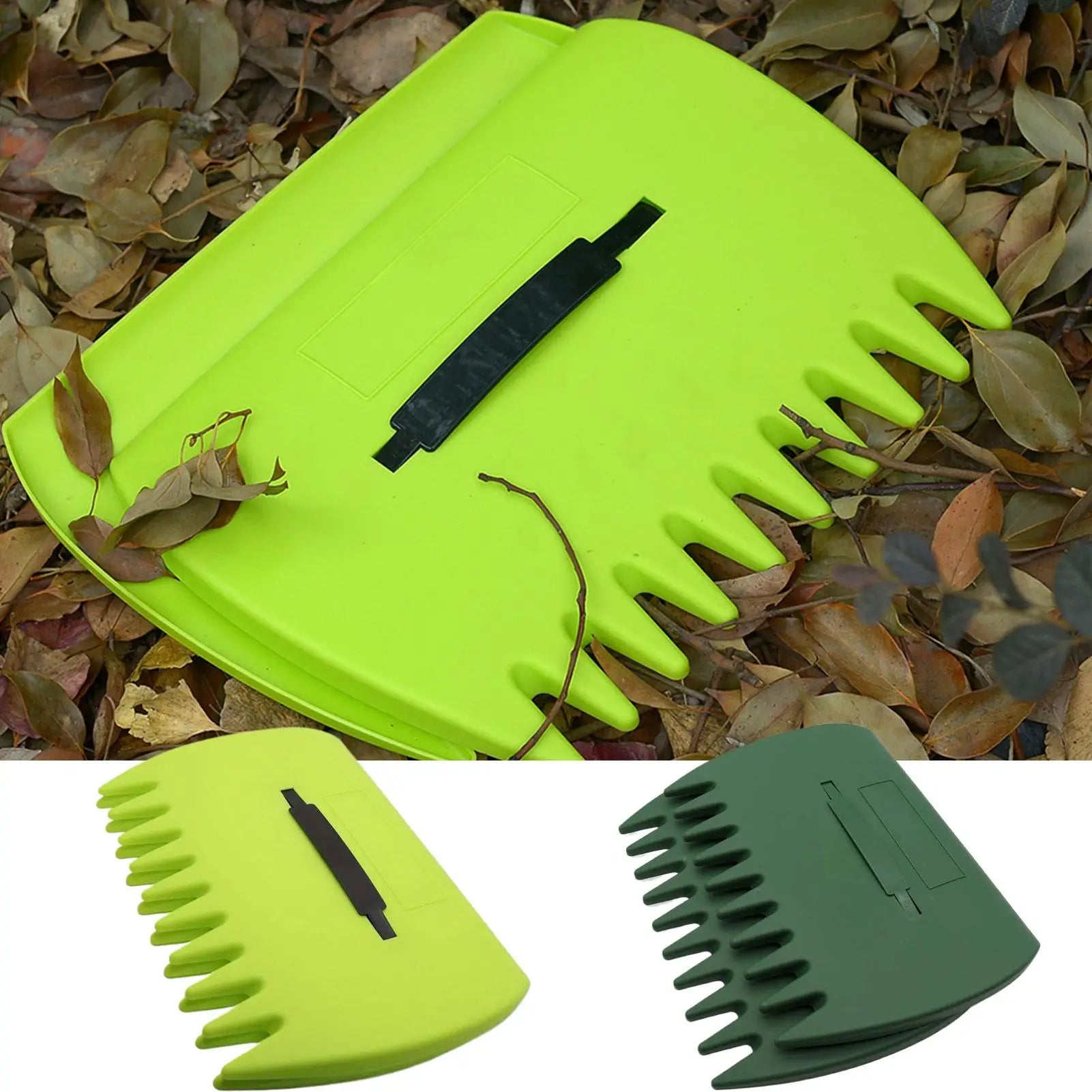 Leaf Scoops Hand Rakes Handheld gardening rake convenient for cleaning up debris in the yard lawnoutdoor gardening supplies Oasis Select