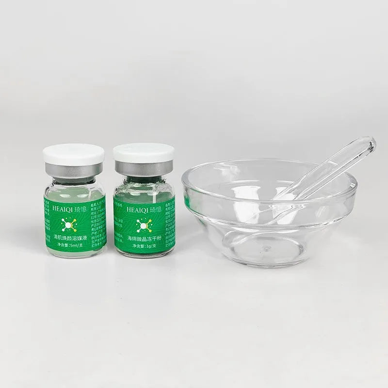 Freeze-Dried Sponge Face Serum – Brighten, Hydrate & Renew