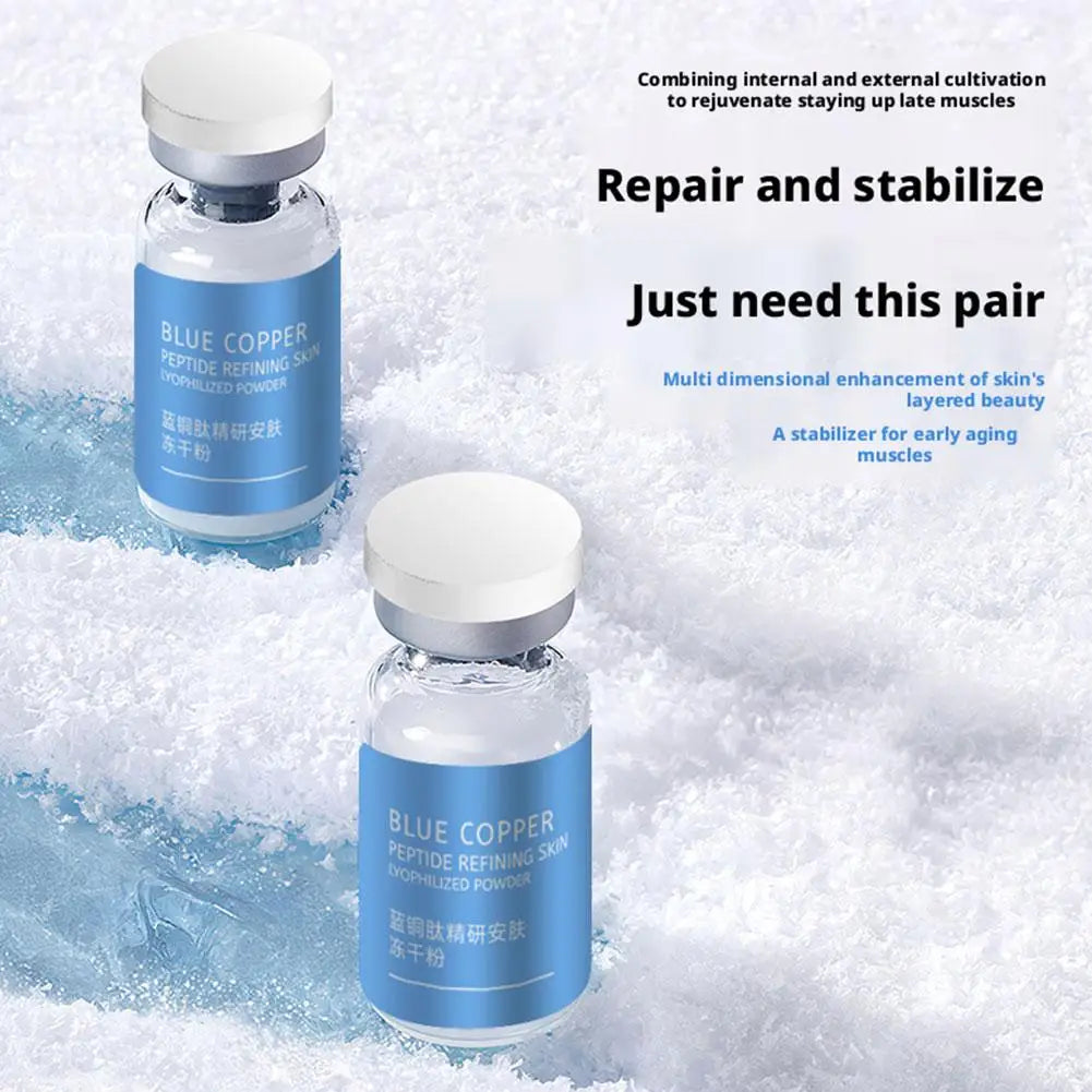 Blue Copper Peptide Freeze-Dried Serum Kit – Scars & Fine Lines