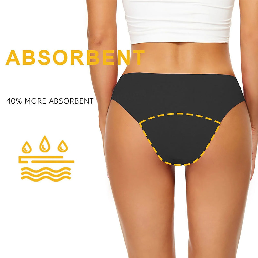 Swimwear Menstrual Leakproof Bikini Bottom Absorbent Pants High Waist Swimming Trunks For Teenagers Women Sexy Simple bikinis Oasis Select