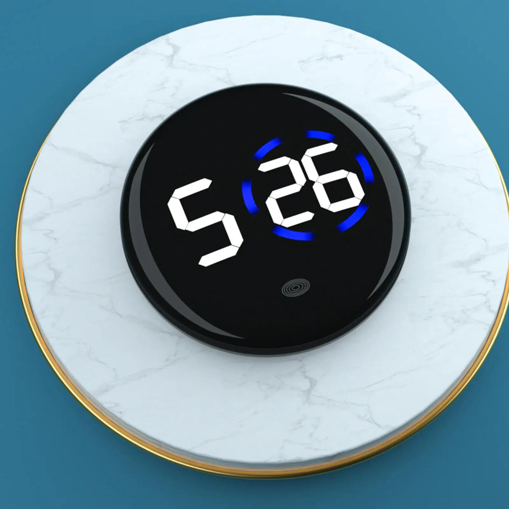 Waterproof car electronic clock electric vehicle dashboard display adhesive simple small clock LED Digital Kitchen Timer Oasis Select
