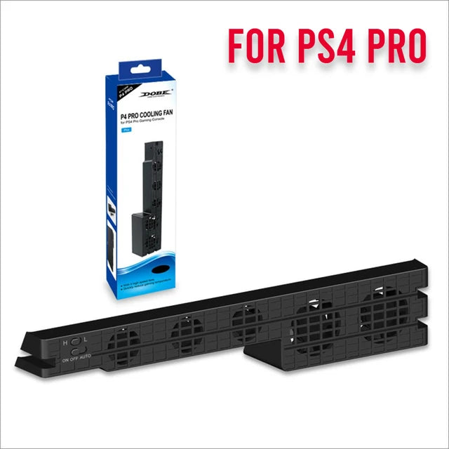 PS4 Pro / Slim Turbo Cooling Fan – Smart Thermostat 5-Fan