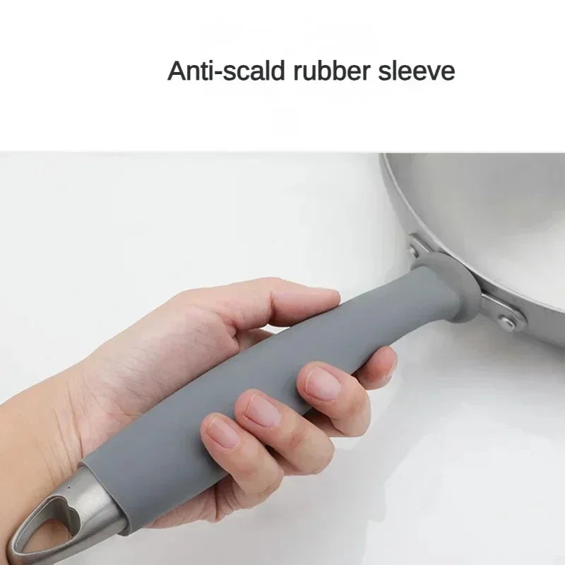 Rubber Frying Pan Handle Protector Pot Handle Heat Resistant Cover Handle Holder Sleeve Pan Handle Sleeve Oasis Select