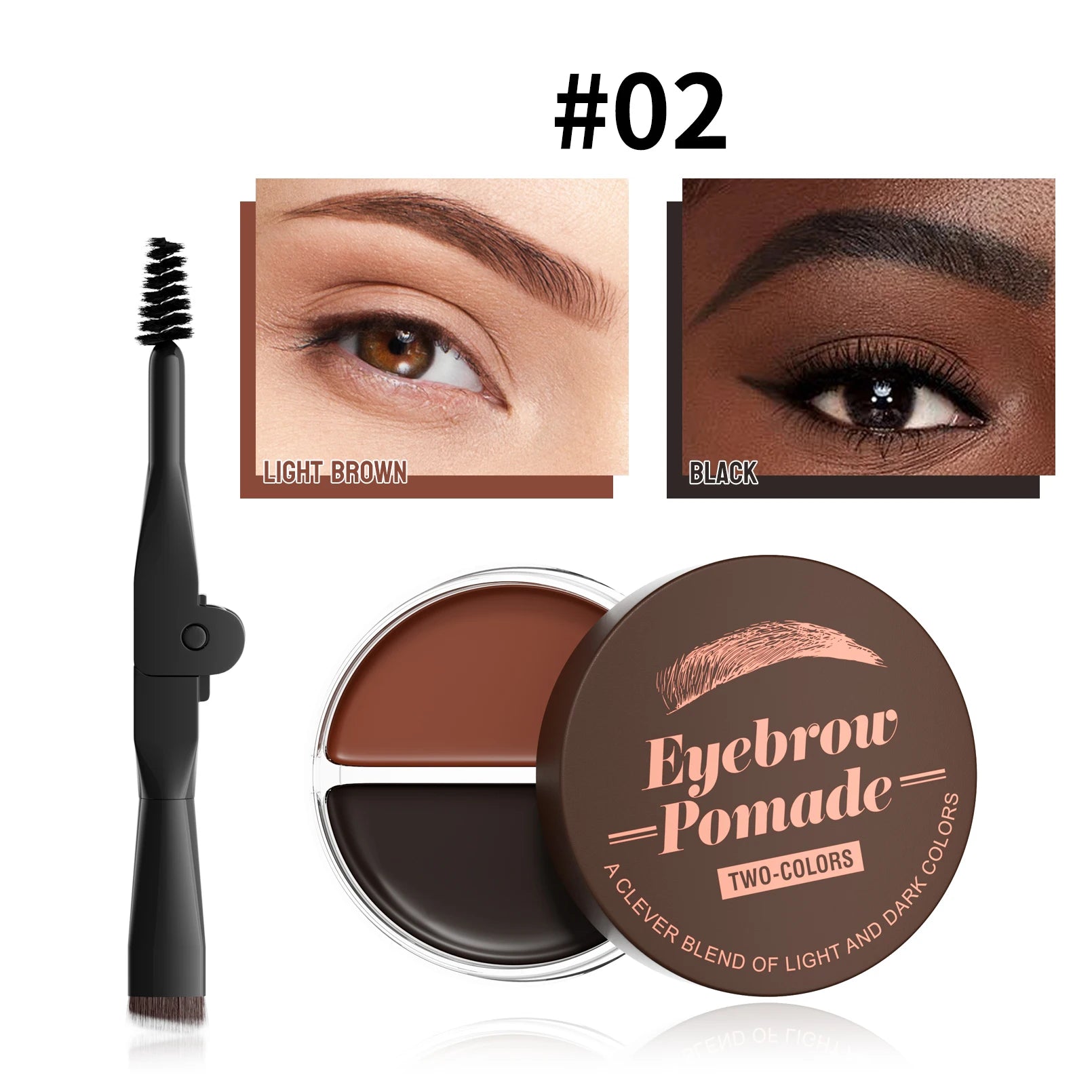 Hello Kiss 2-in-1 Eyebrow & Lash Tint Kit – Waterproof