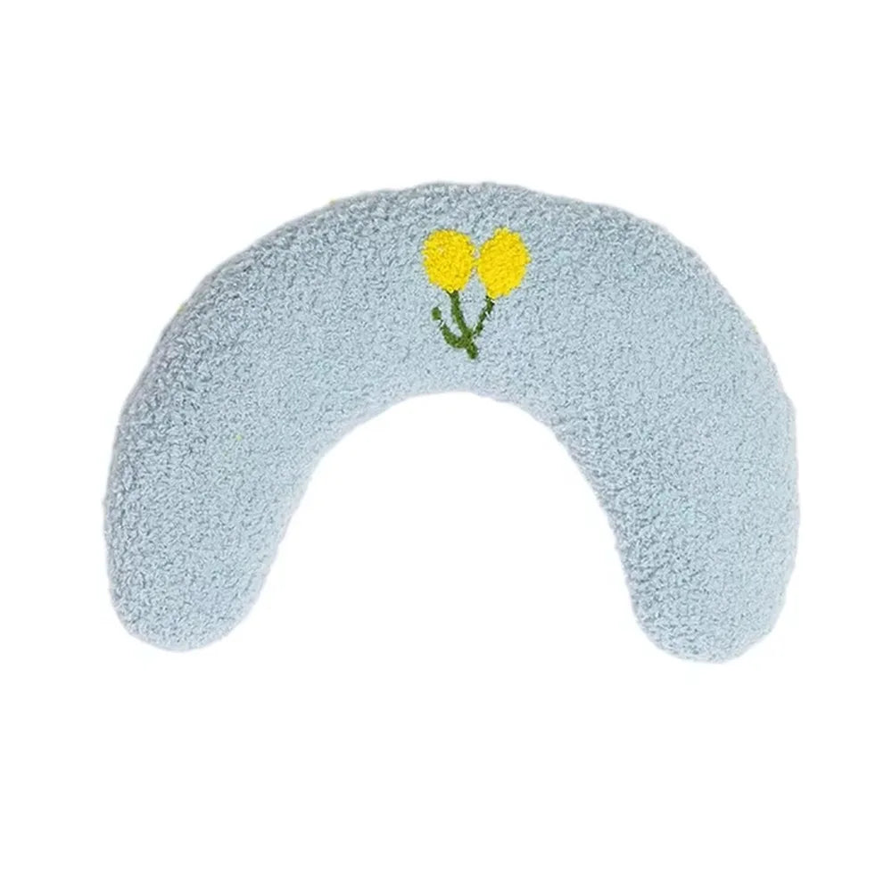 1Pcs Durable U-Shaped Cats Little Pillow Dog Sleeping Fair Neck Protector Deep Sleep Kitten Headrest for Cats Puppy Oasis Select Style 4