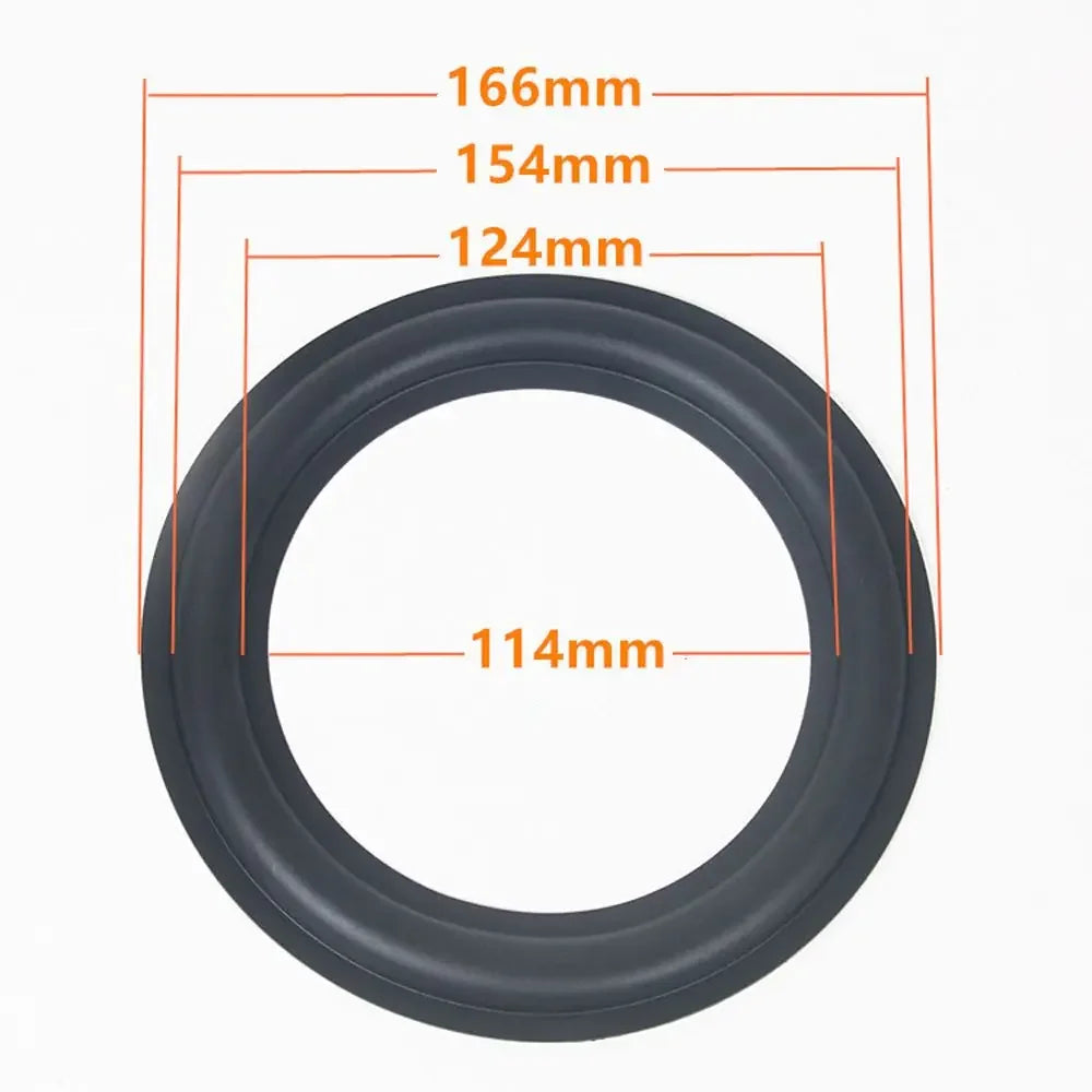 Subwoofer Audio Speaker Rubber Edge Suspension Edge Ring Speaker Repair Accessories Speaker Folding Edge Ring Folding Ring Oasis Select 7 inch