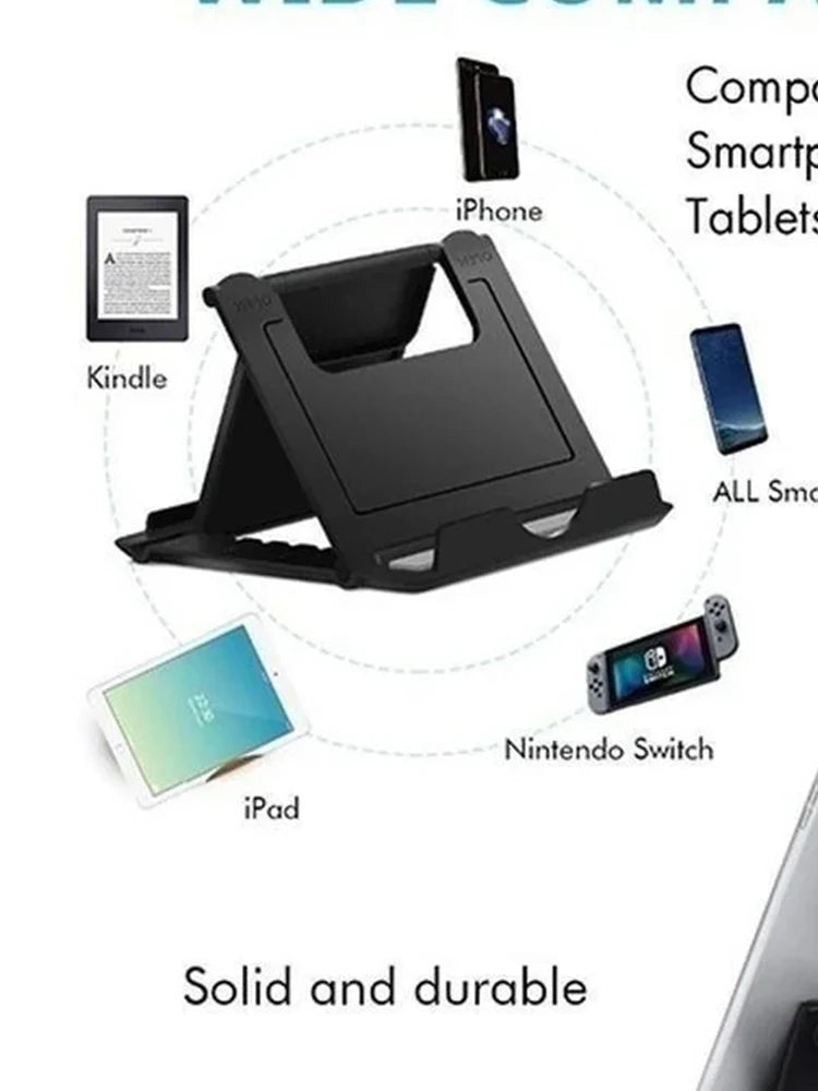 Flexible Foldable Phone & Tablet Desk Stand – Universal
