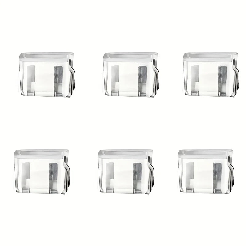 Invisible Pants Clips, DIY Pants Hem Clips, Invisible Pants Short Clips, 2/4/6/10/20pcs for Anti-Slip Pants Hem Fixtures, Oasis Select 6pcs