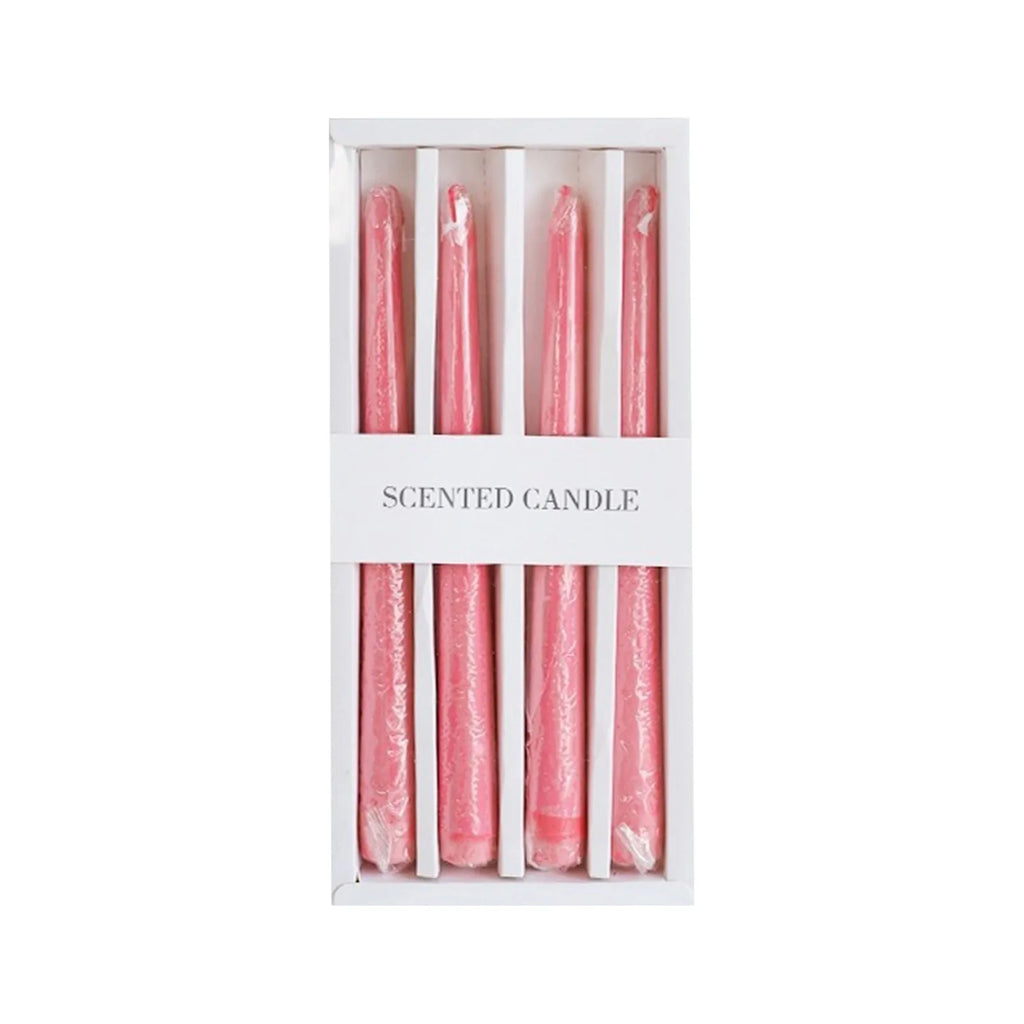 4-Pack Vampire Tears Gothic Taper Candles – Halloween Blood Drip Gothic Taper Candles Oasis Select B