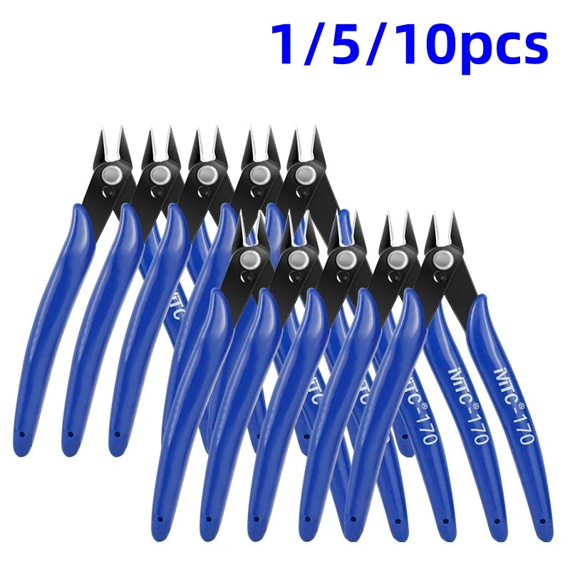 1/5/10PC 170 Wishful Clamp DIY Electronic Diagonal Pliers Side Cutting Nippers Wire Cutter 3D printer parts Hand Tools Oasis Select