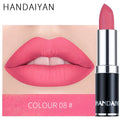 Handaiyan 12-Color Matte Velvet Lipstick – Long-Lasting Coverage
