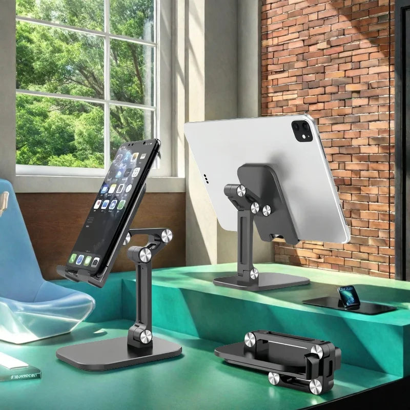 Desktop Phone Holder Stand Mobile Phone Support Adjustable Angle Height Cell Phone Stand Universal for All Smart Phones Oasis Select