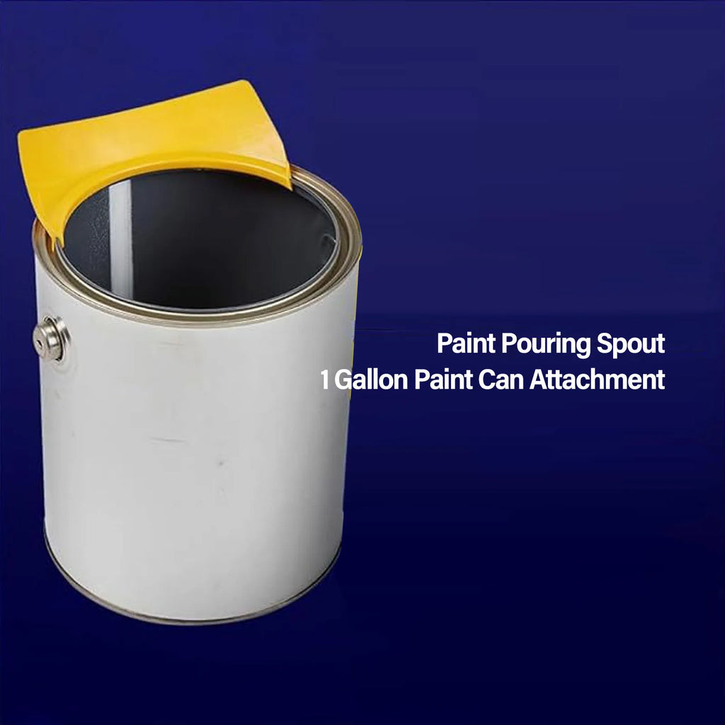 4pcs Paint Pouring Spout Portable Reusable Plastic Multi Function All in One Pouring Accessory for Gallon Paint Cans Oasis Select
