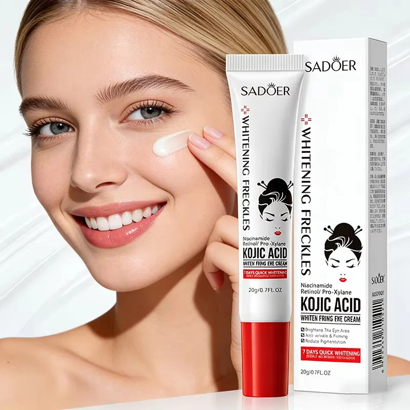 SADOER Kojic Acid Retinol Eye Cream – Brighten & Firm Eye Cream Oasis Select 1pc