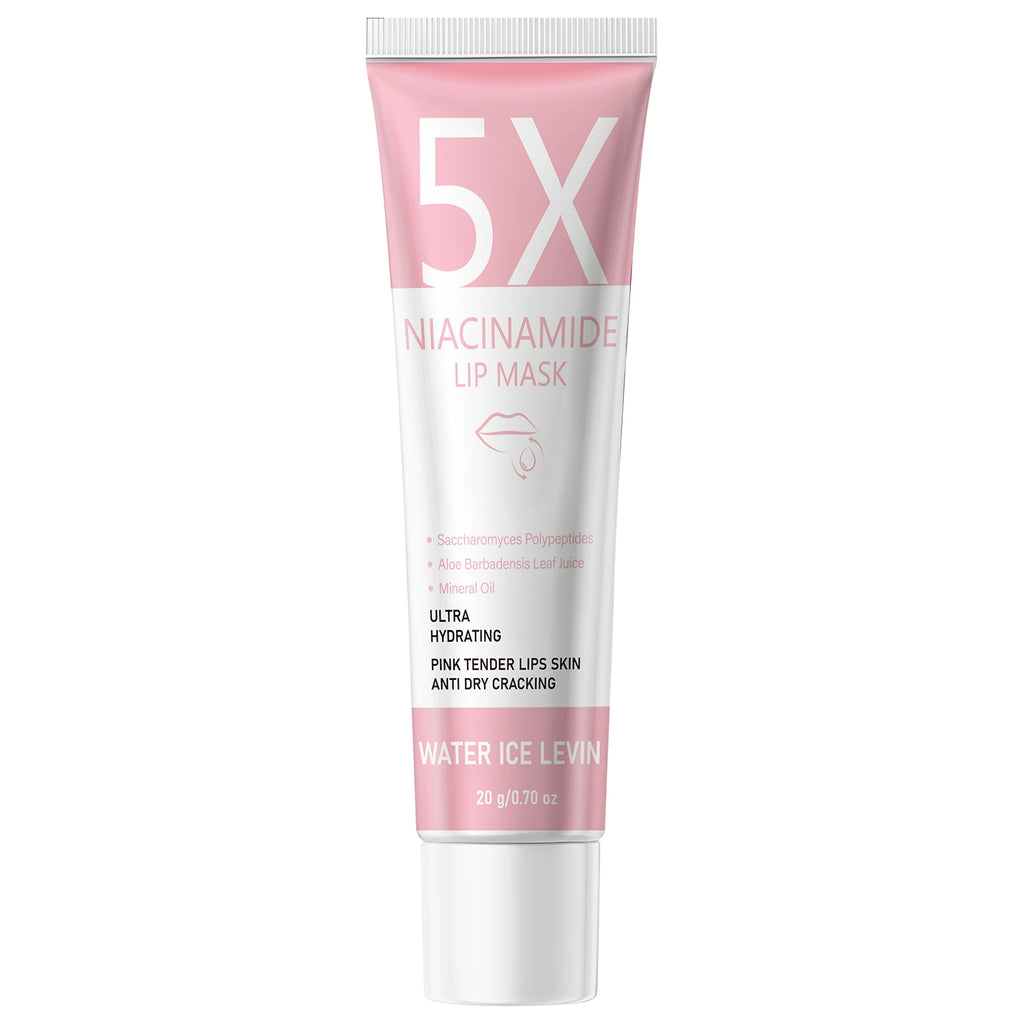 5X Niacinamide Lip Mask – Hydrating Anti-Crack with Aloe Hydrating Lip Mask Oasis Select WHITE 20g