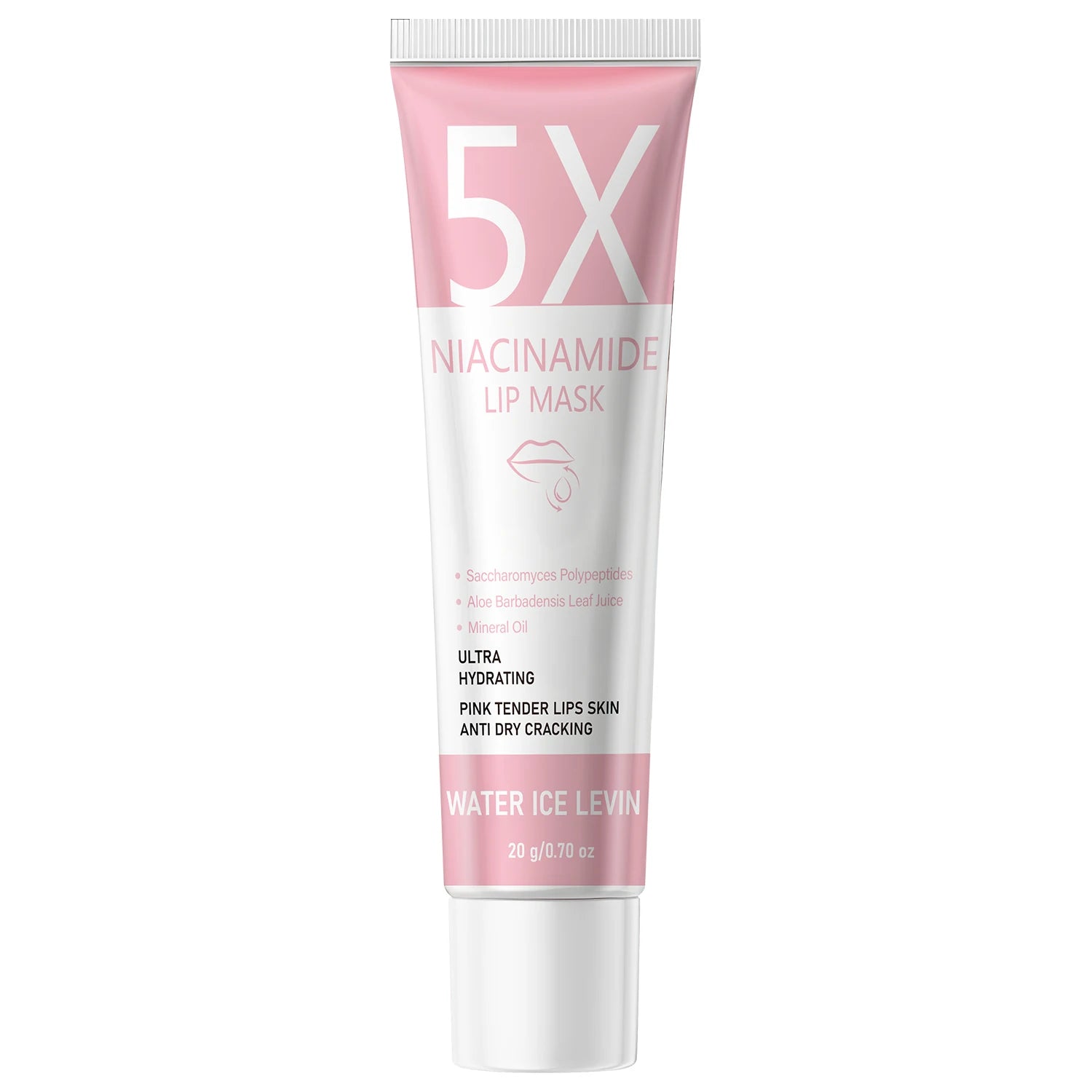 5X Niacinamide Lip Mask – Hydrating Anti-Crack with Aloe Hydrating Lip Mask Oasis Select WHITE 20g