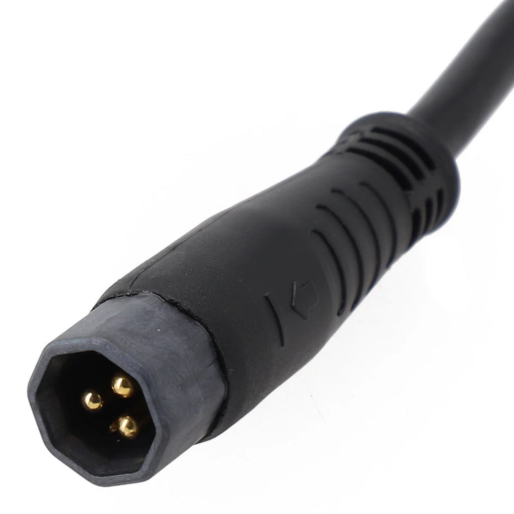 Male Connector 9Pin Motor Cable 60CM 9 Pin Male Connector Adapter Cable/Male Black Adapter EBike Electric Bicycle Oasis Select