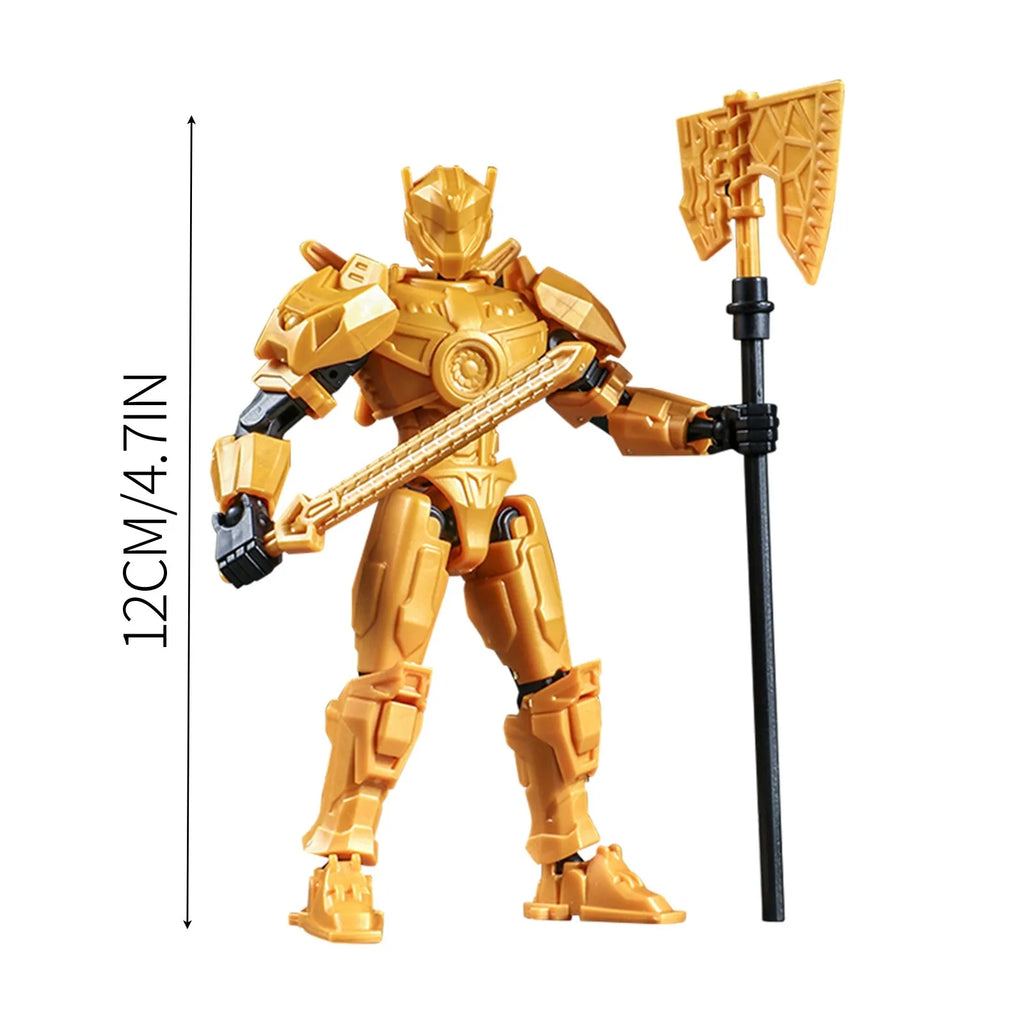 New 3d Printed T13 Mechwarrior Project Action Figure Toys Dummy 13 Multi-Jointed Movable Custom Accessories Gift Toys Oasis Select