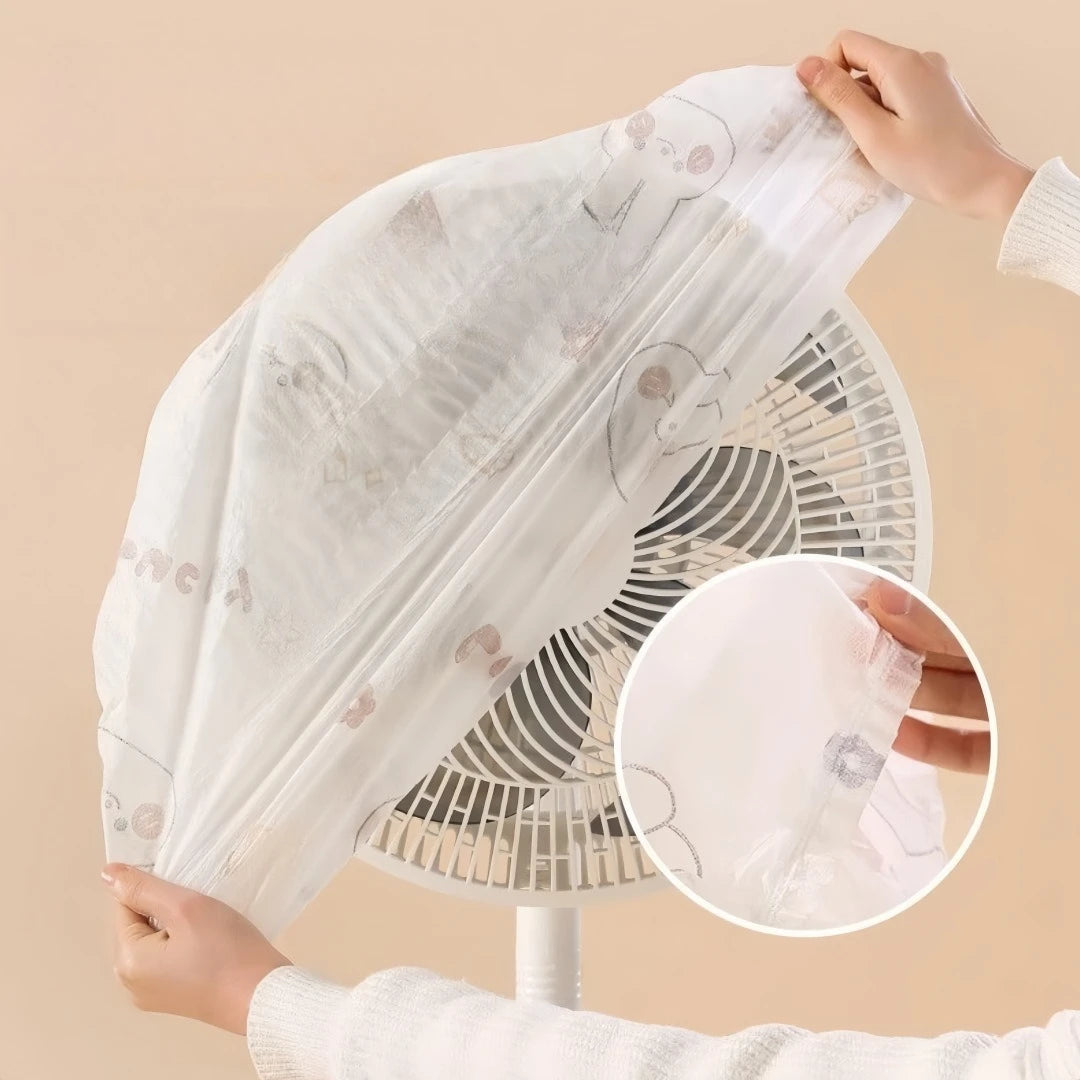 Multifunctional Disposable Dust Cover Luggage Air Conditioning Dustproof Cover Cartoon Pattern Home Fan Appliances Protect Cover Oasis Select