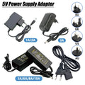 DC 5V Power Supply AC 220V 110V TO DC 5V Power Supply Adapter 1A 2A 3A 5A 6A 8A 10A For Router LED Strip Light Oasis Select 5V 1A US Plug