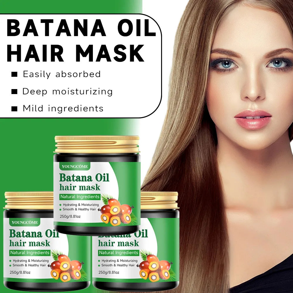 YOUNGCOME Batana Oil Hair Mask 250g | 72H Frizz Control