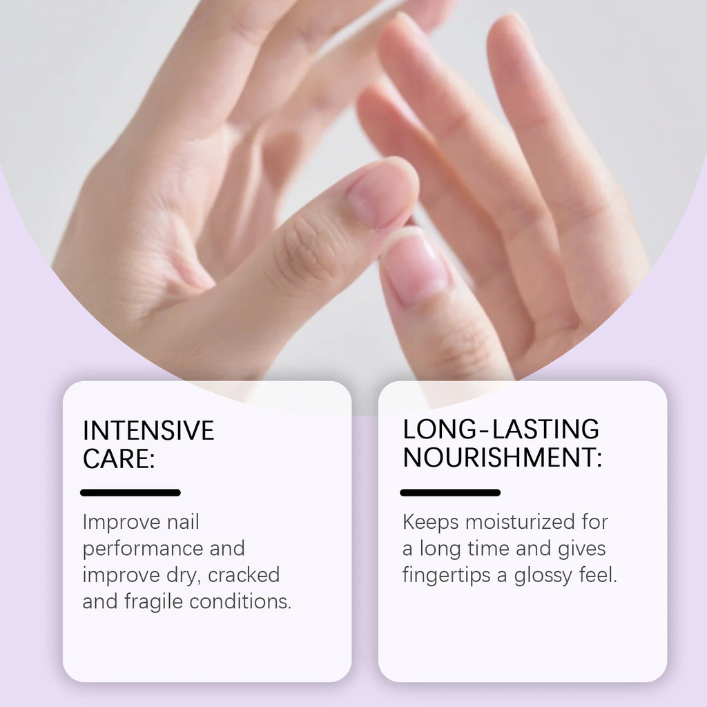 Jaysuing Nail Serum Care Pen Nourishes the nail cuticle shiny nail surface soft nail cleansing care cleaning pen Oasis Select