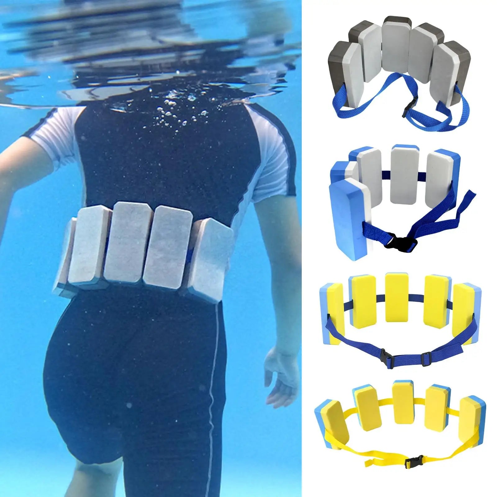 Kids Swimming Belt Children Swim Training Belt Adjustable Strap Equipment Exerciser Aid Flotation Belt Swim Trainer for Children Oasis Select