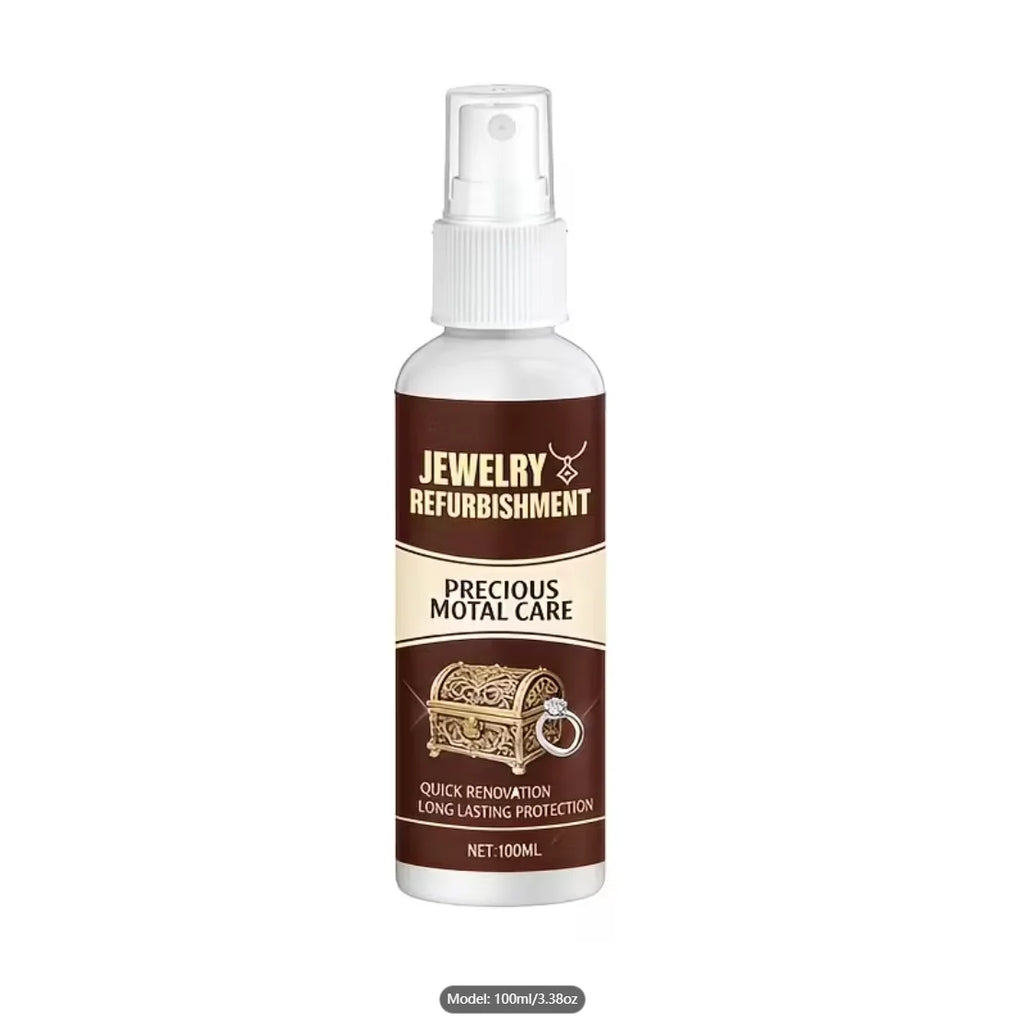 100ml Jewelry Cleaner Spray – Gold & Silver Polish & Protection Jewelry Cleaner Spray Oasis Select