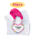 50/20pcs Gift Tote Bags - Reusable, Christmas Halloween, Store Retail, Clothes, Gifts, Shopping, Boutique, Cosmetics Oasis Select 30x20cm 50pcs Other