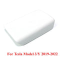 Waterproof Stain Resistant For Tesla Model Y Juniper Model 3 Highland Center Console Cover Non Slip Armrest Protector Interior Oasis Select WHITE B
