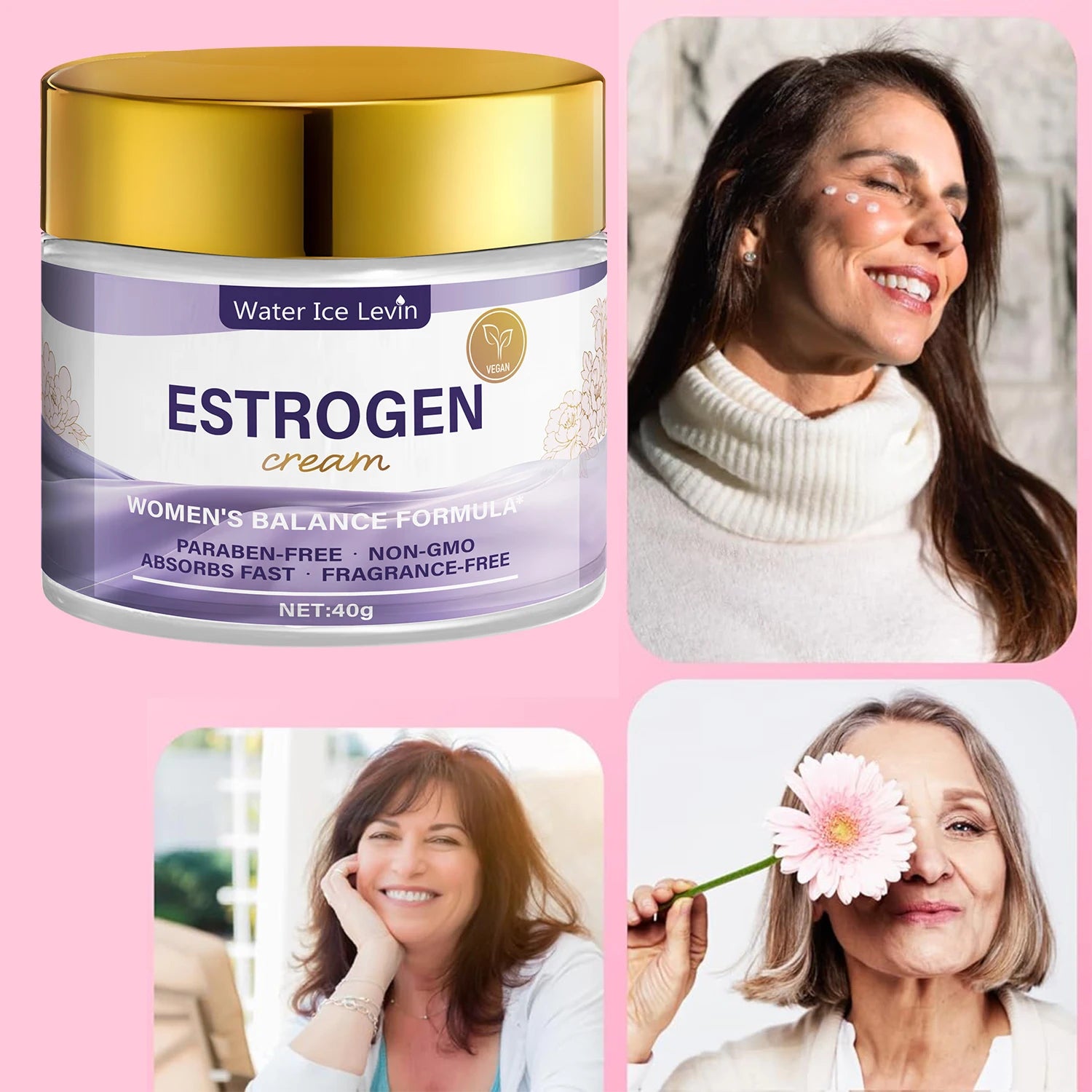 Estrogen Cream Bee Venom & Vitamin E – Moisturizing Face Cream Moisturizing Face Cream Oasis Select