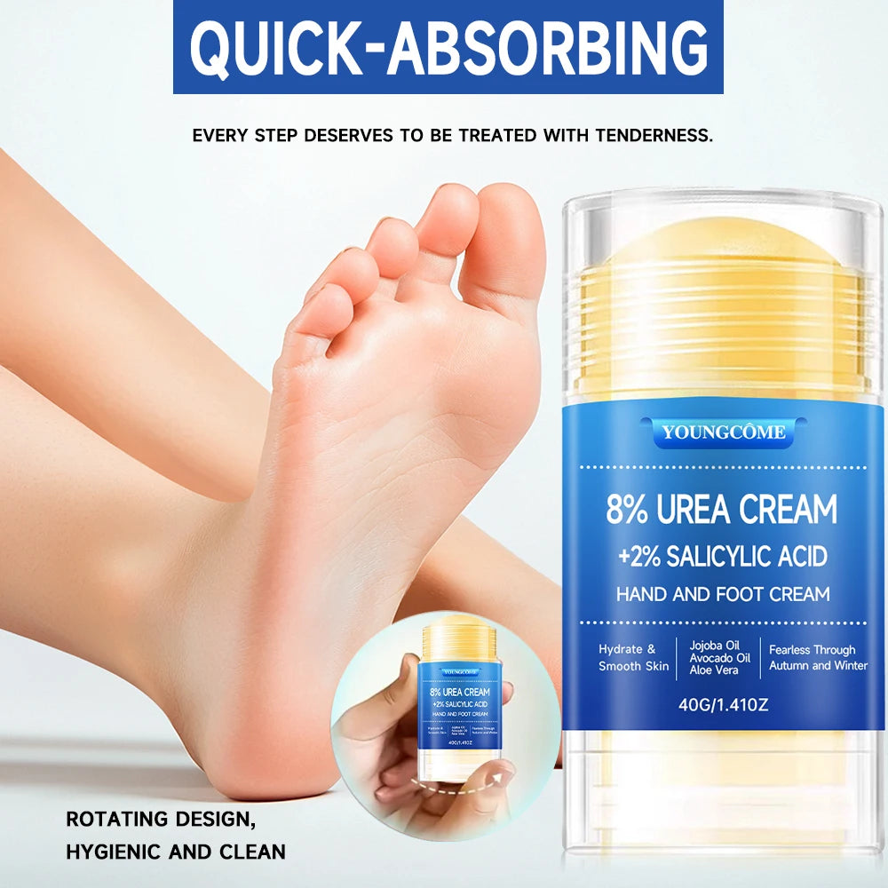 Urea Foot & Hand Cream – 8% Urea + 2% Salicylic Acid | YOUNGCOME