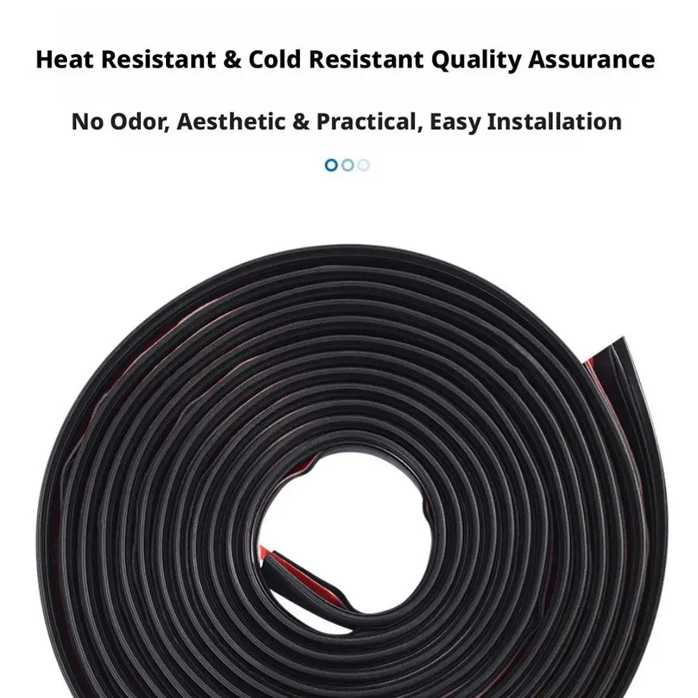 Car Window Seal Strip Weatherstrip Windshield Glass Sealing Strip Sound Insulation Waterproof Noise Reduction Rubber Strip Oasis Select