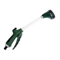 Long Handle Garden Hose Nozzle – 8-Mode Adjustable Spray Garden Hose Nozzle Oasis Select Green