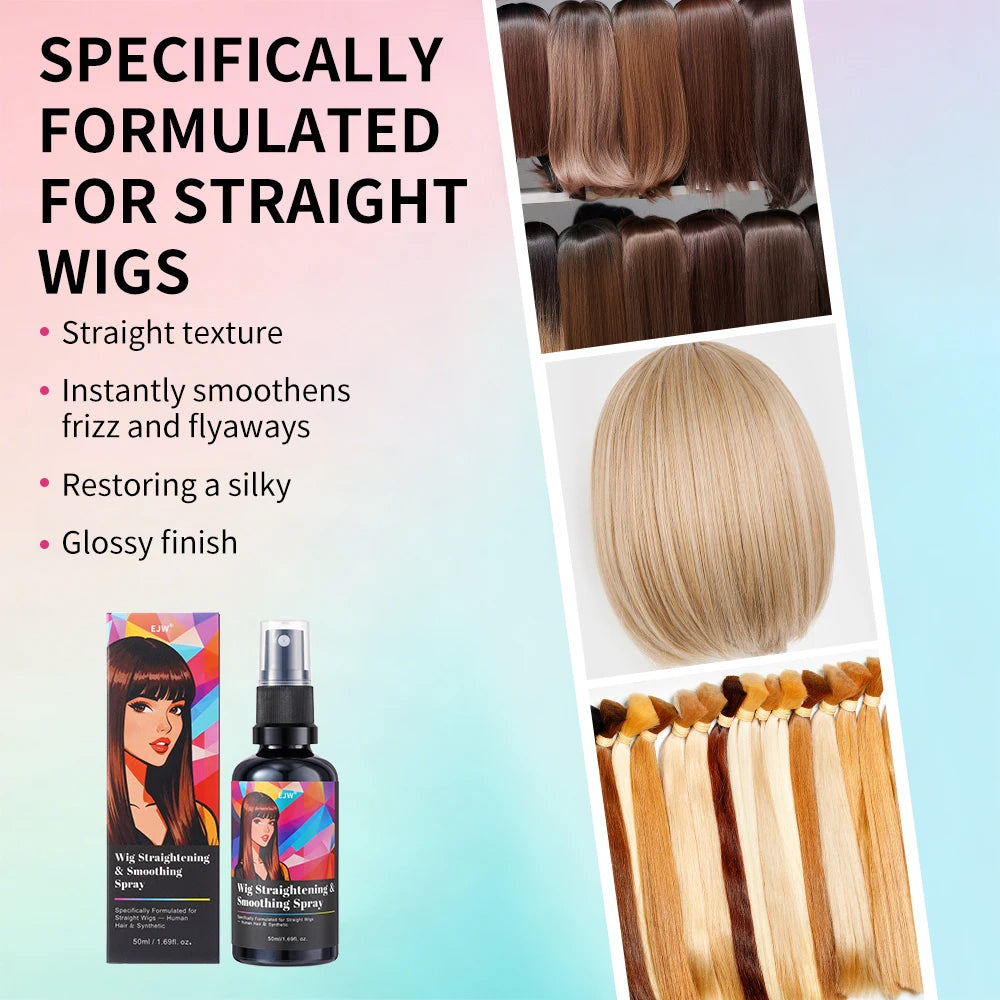 Wig Care Spray – Anti-Frizz for Synthetic & Natural Hair Wigs Wig Care Spray Oasis Select