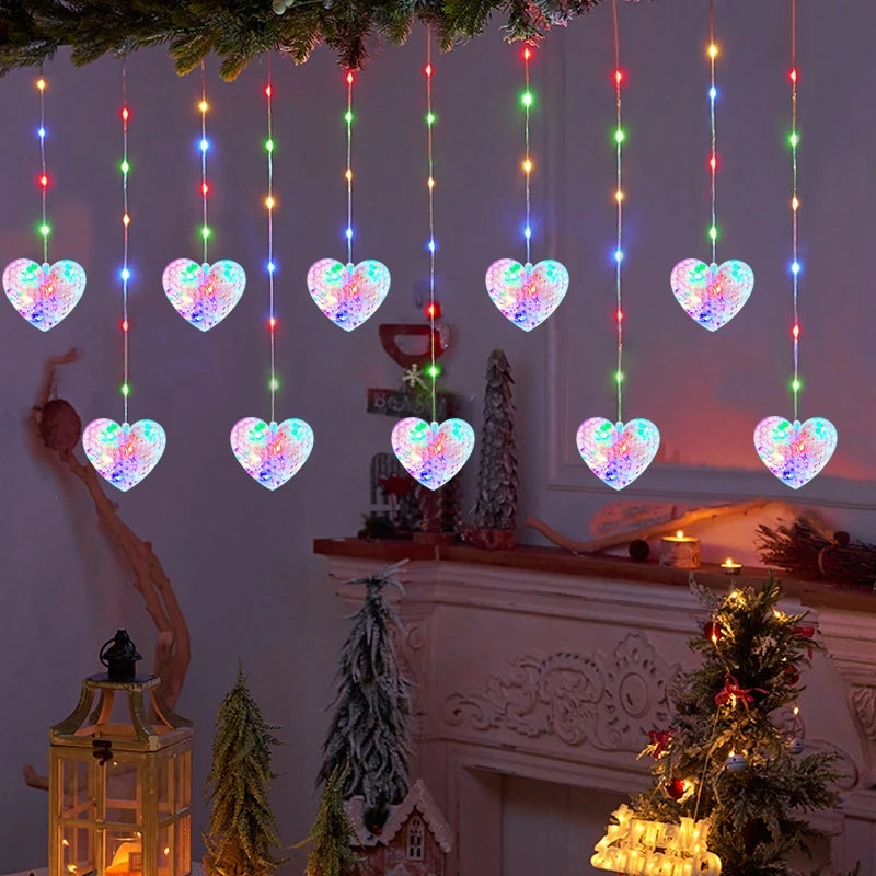 300 LED Curtain String Lights USB | 8 Modes & Remote