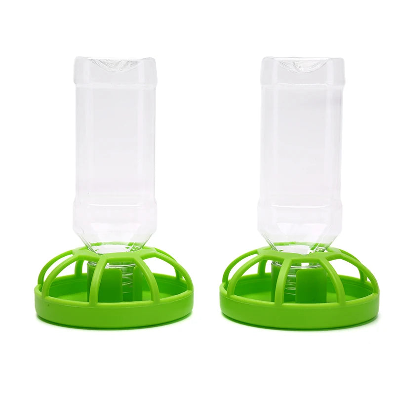 New Reptile Water Drinker Dispenser Food Bowl Lizard Feeder Round Dish Drink Bottle Tray Tortoises Gecko Turtles Feeding Kit Oasis Select