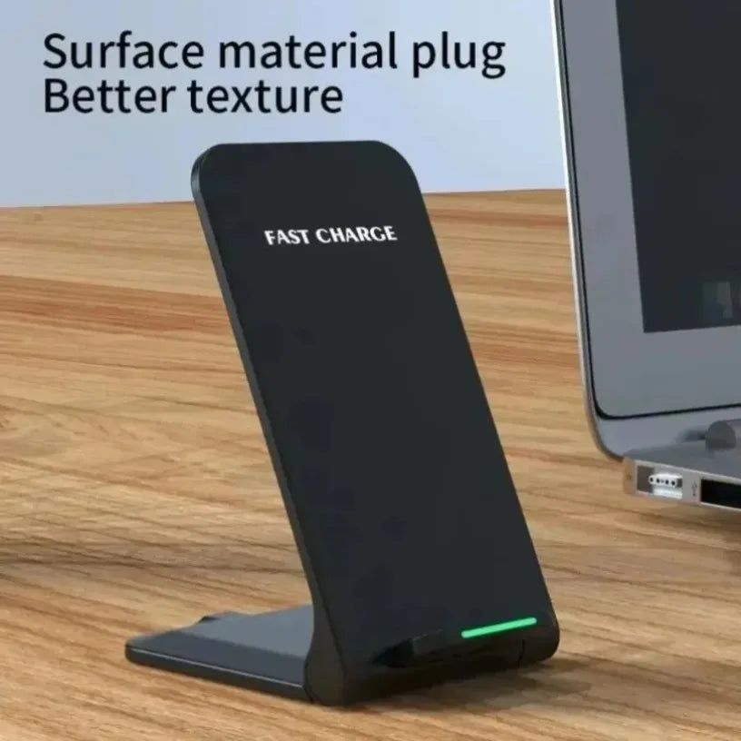15W Wireless Charger Foldable Charger Station For iPhone 16-12 Pro Max & Samsung S24/S23 & Xiaomi Desktop Stand Oasis Select