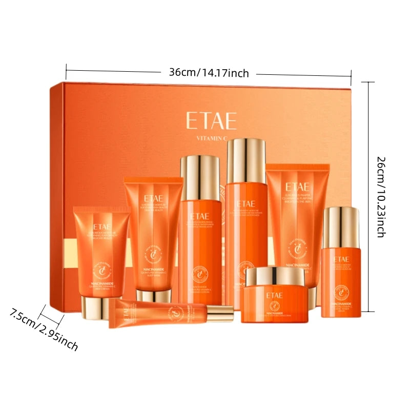 Niacinamide & Vitamin C Moisturizing Skincare Set | Hydrating