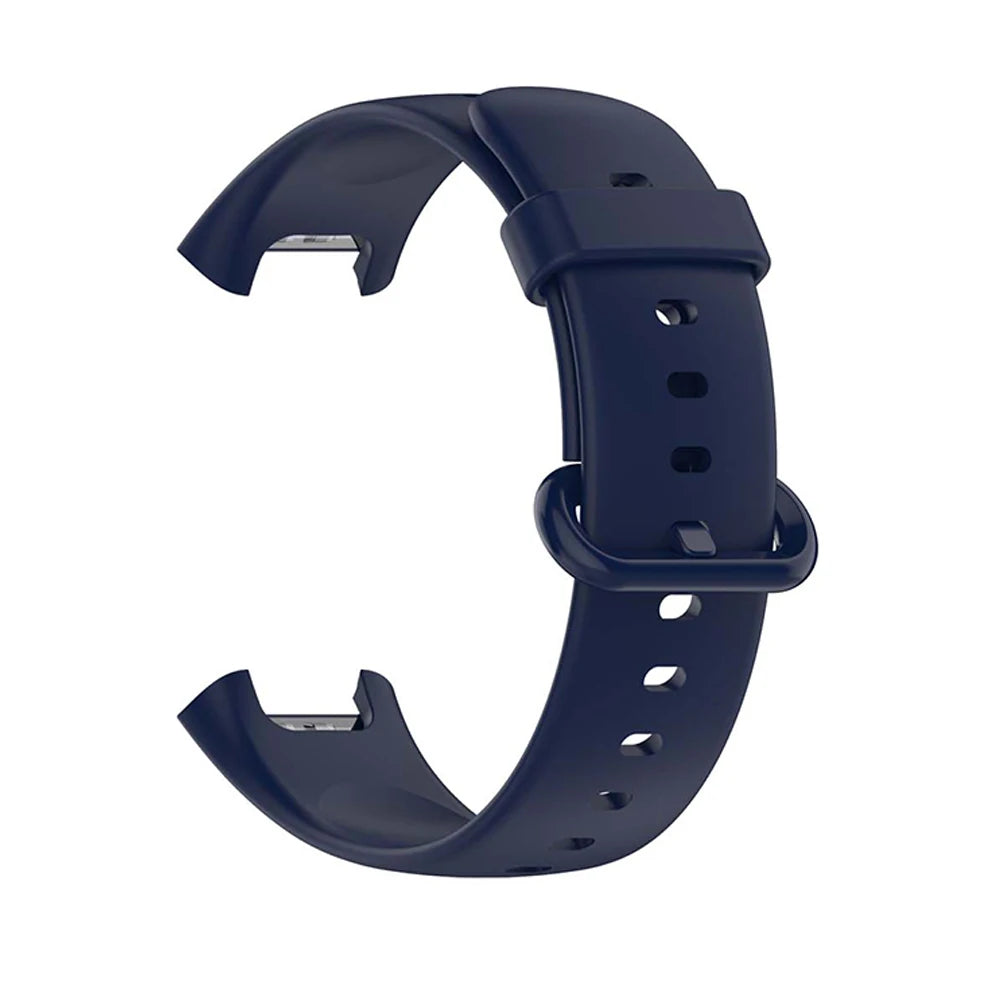 Soft Silicone Sport Strap for Redmi Watch 2 Lite & Xiaomi Watch 2 Smartwatch Band Oasis Select dark blue