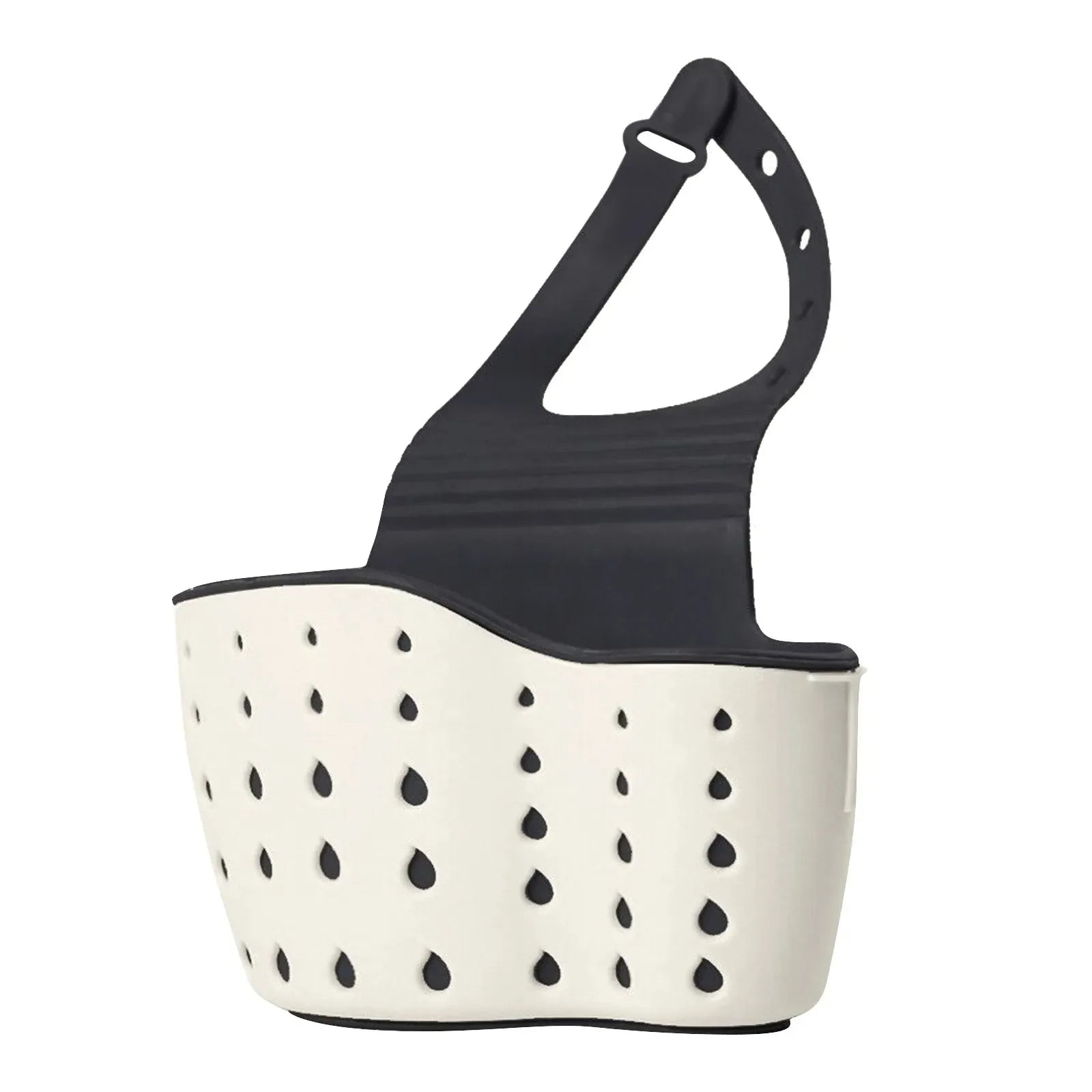Adjustable Sink Drain Basket – Sponge & Soap Organiser Rack Sink Drain Basket Oasis Select creamy-white 1pc