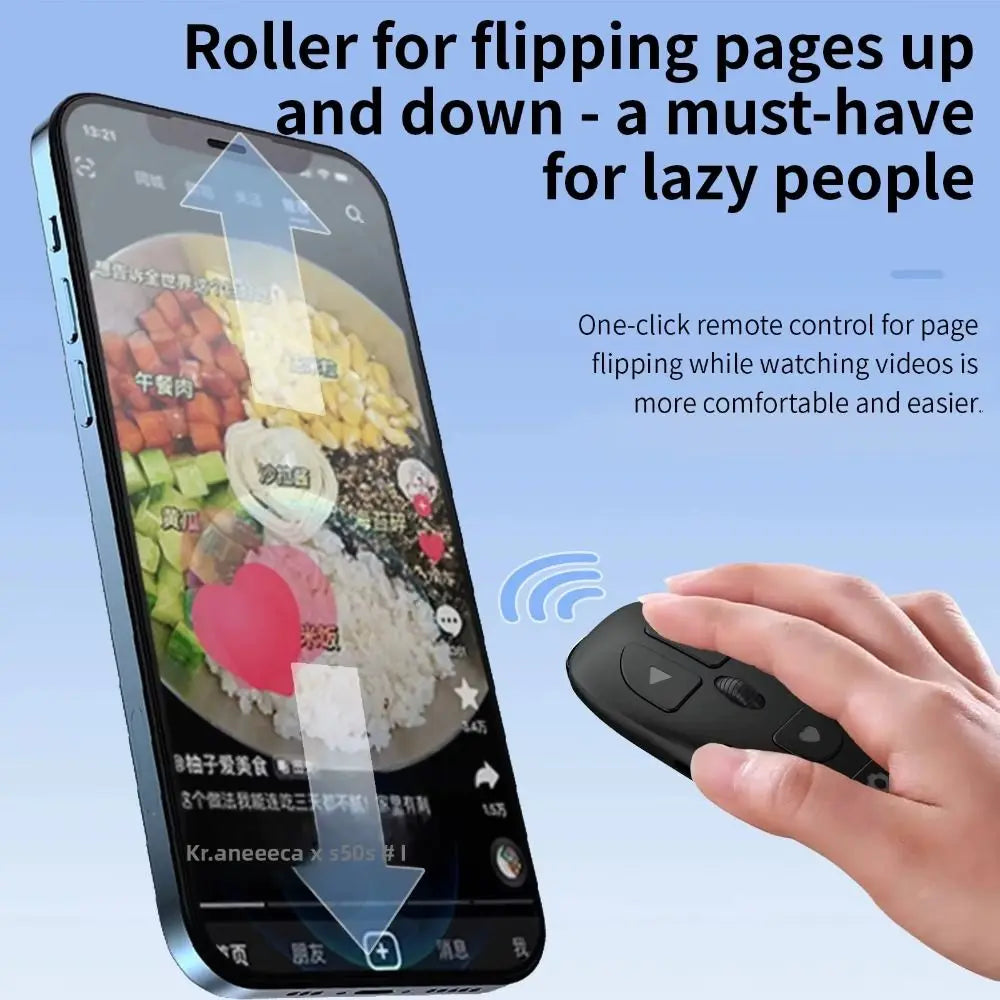 Stable Signal Transmission Bluetooth Remote Control Zoom & Focus Fingertip Control Camera Remote Control Multi-functional Oasis Select